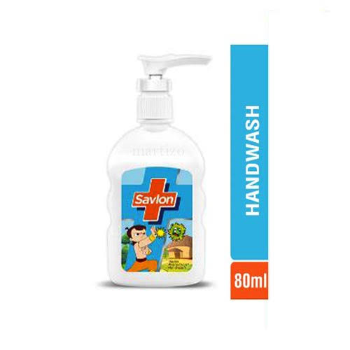 images (43) Savlon Germ Protection Liquid Handwash 80ml pump - Image 1
