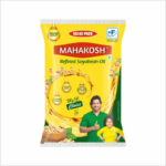 Mahakosh - Refined soyabean oil  375 ml pouch