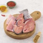 Rohu/Row/Rui Fish Curry Cut -(3-5 Kg size, Cut Pieces)