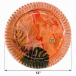 Disposable Round Plate 12" size (14 pcs)